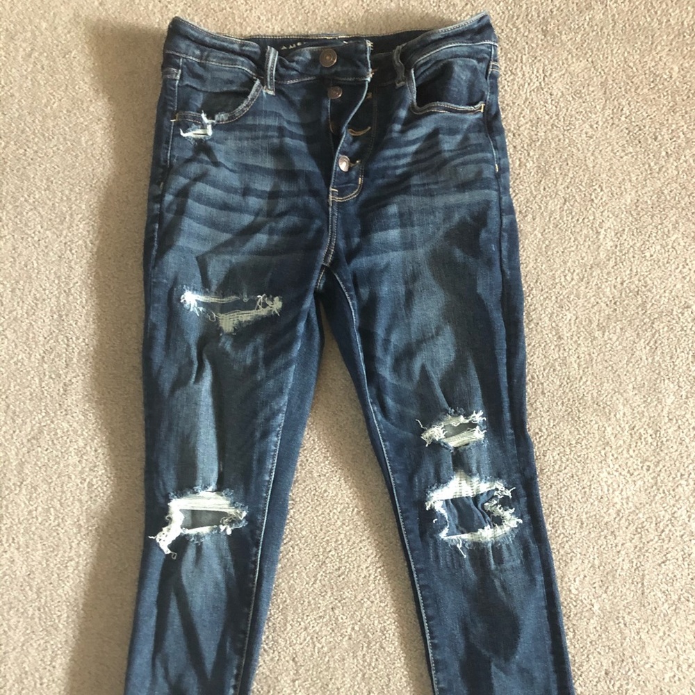 American eagle high waisted jeggings 12 SHORT